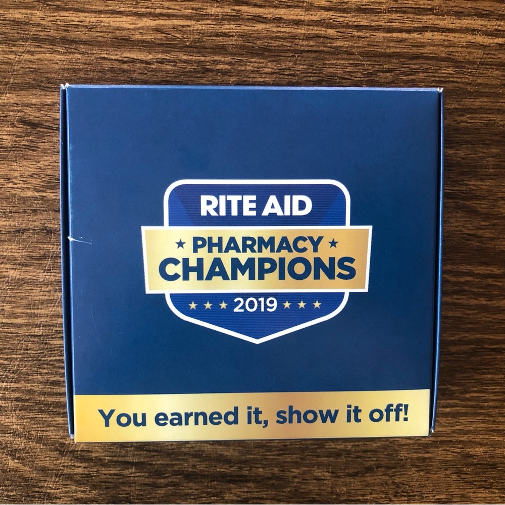 Rite Aid Pharmacy Champions 2019 - Lapel Pin - New in Box